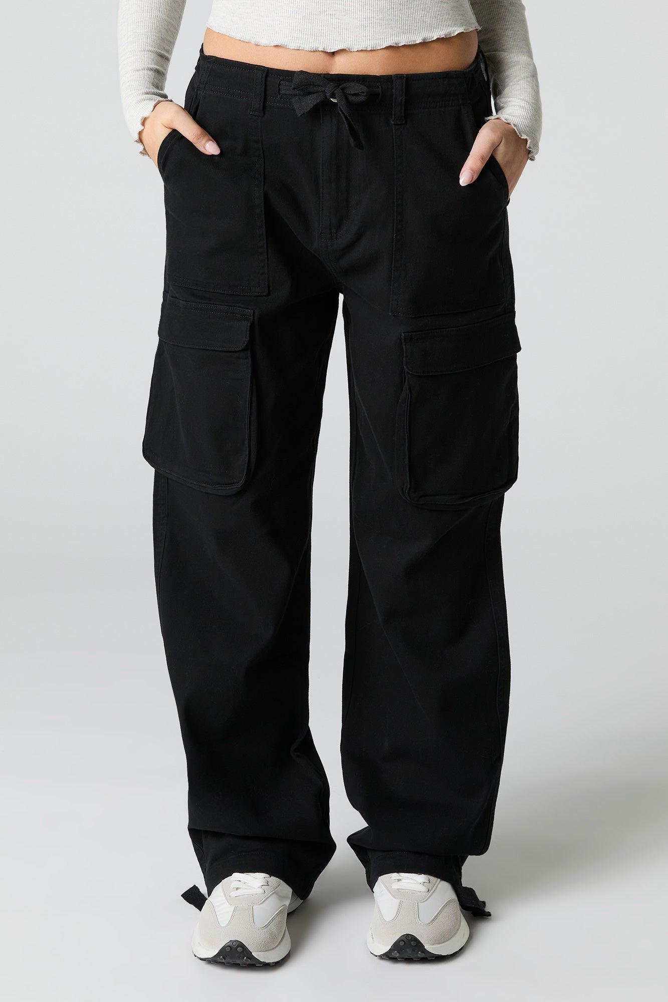 Drawstring Waist Cargo Pant Female Product Image