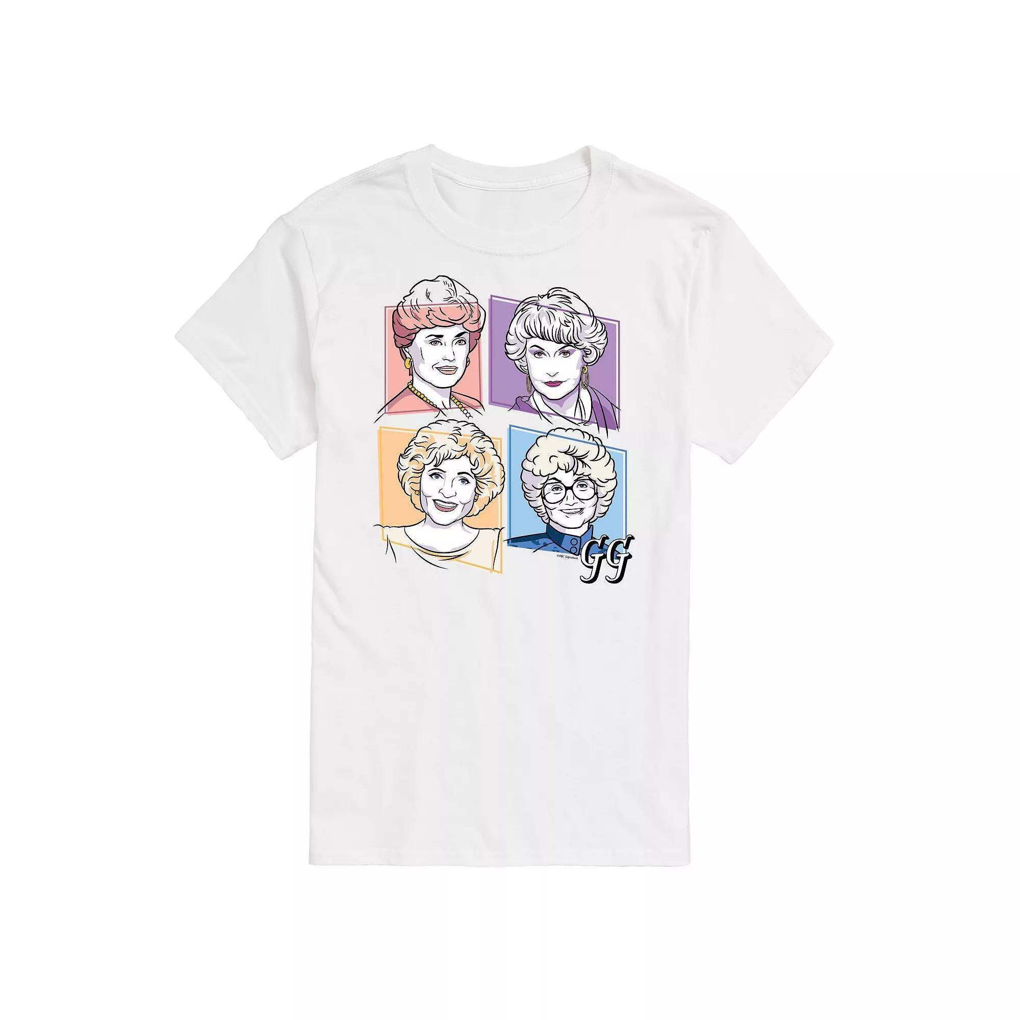 Mens Golden Girls Grid Tee Product Image