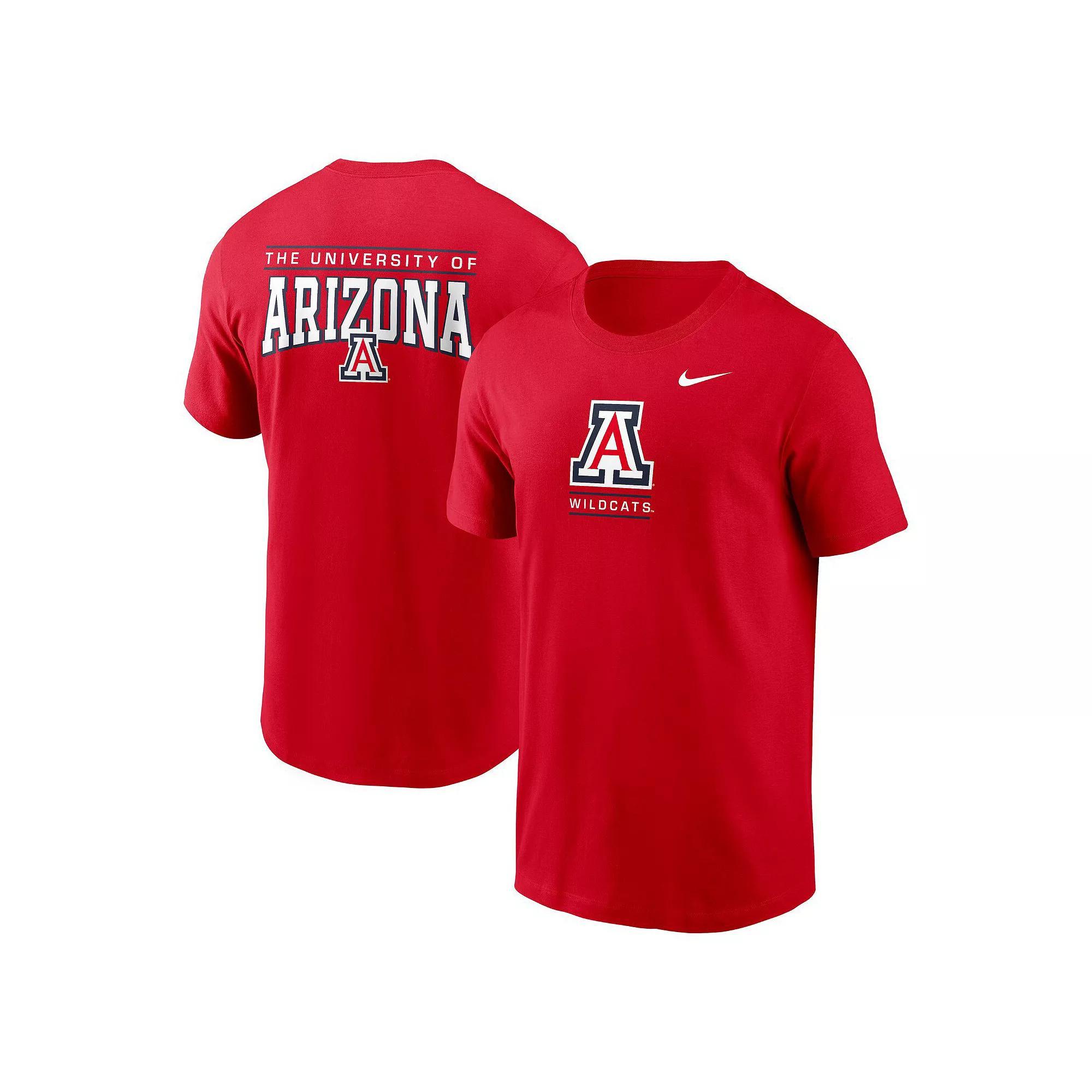 Men's Nike Red Arizona Wildcats 2-Hit T-Shirt, Size: Medium Product Image