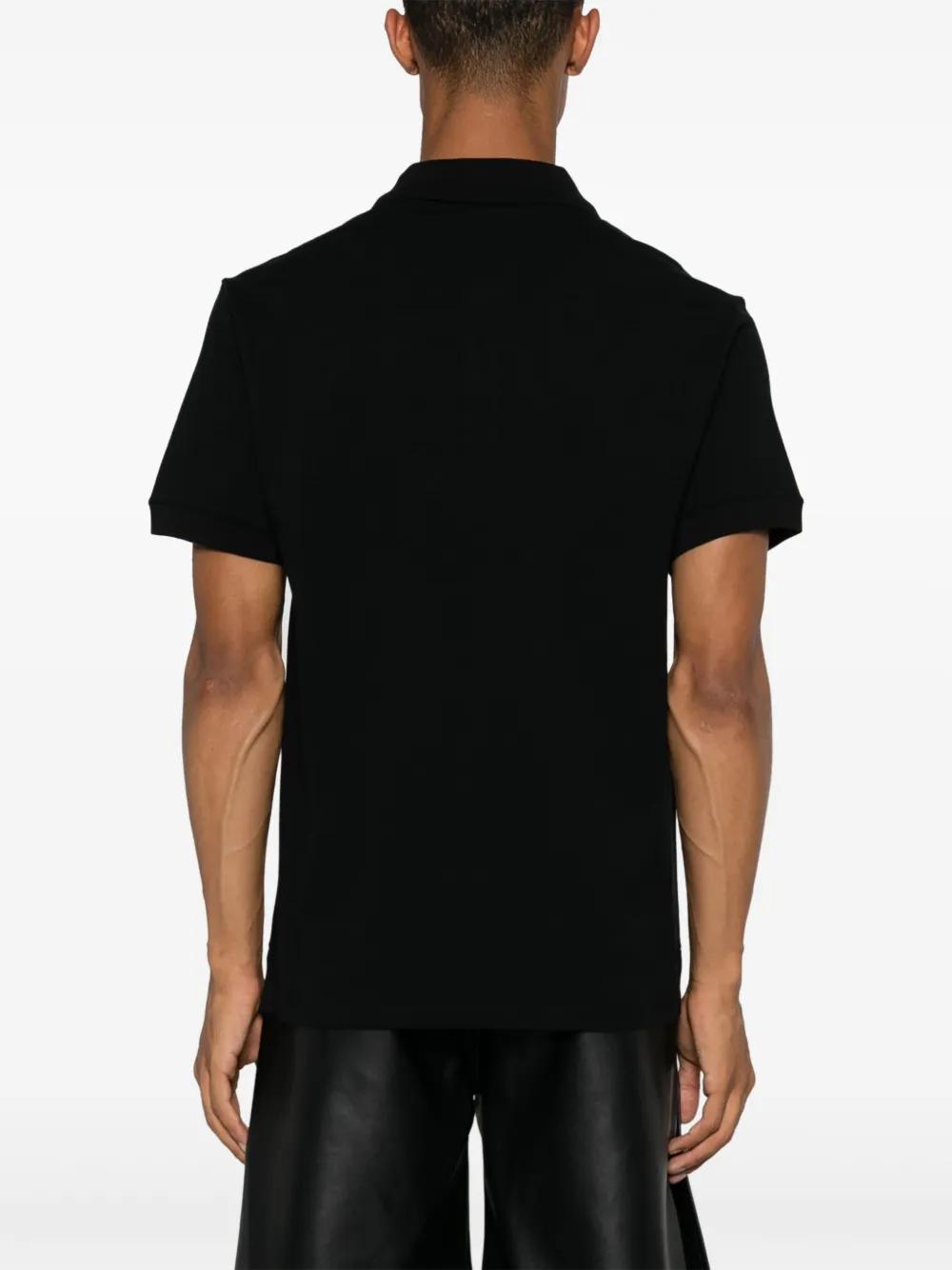 embroidered-logo polo shirt Product Image