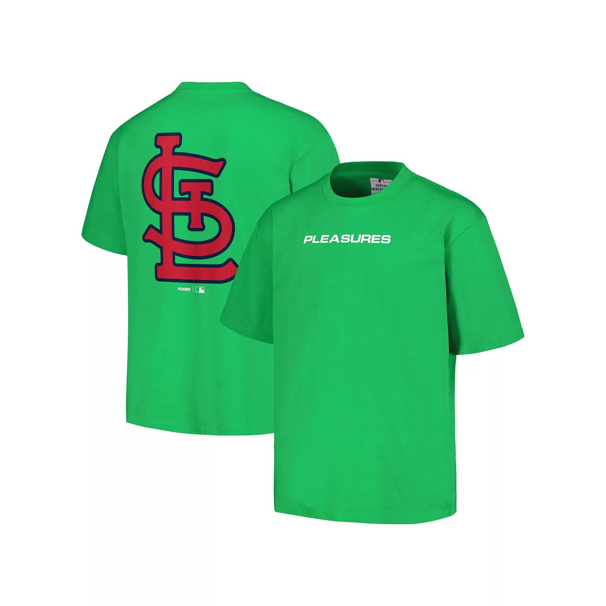 Mens PLEASURES St. Louis Cardinals Ballpark T-Shirt Product Image
