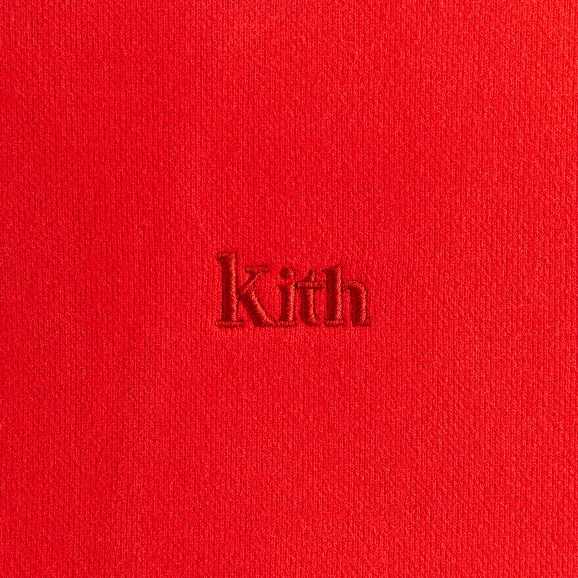 Kith Women Tanner Sueded Hoodie - Cinnabar Female Product Image