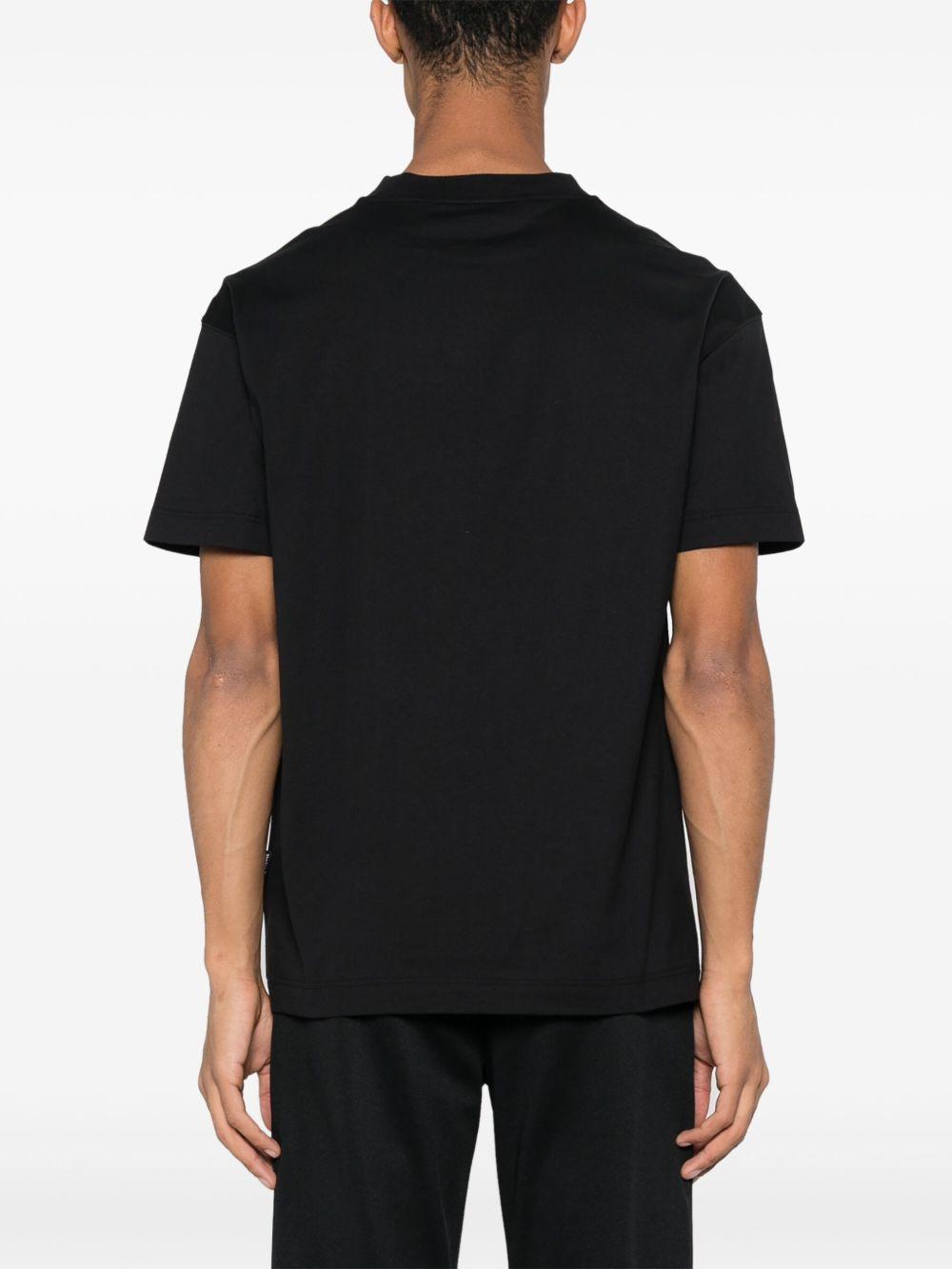 monogram-appliqué cotton T-shirt Product Image