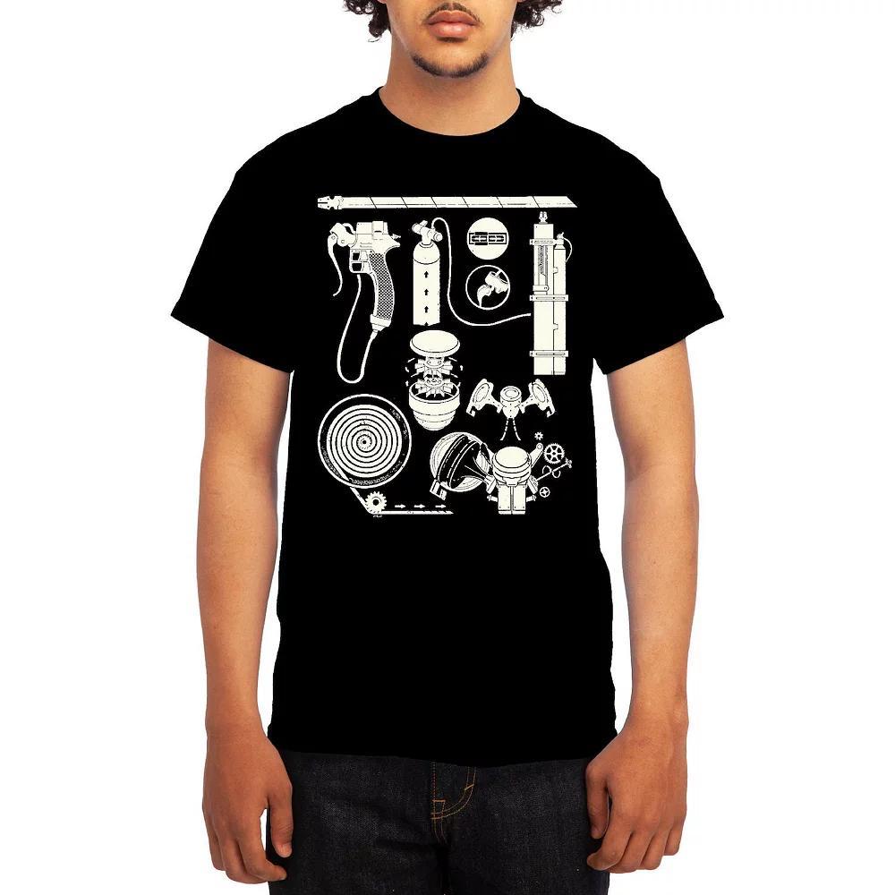 Men's Attack on Titan Ornate Collage Graphic Tee, Boy's, Size: Small, Grey Product Image