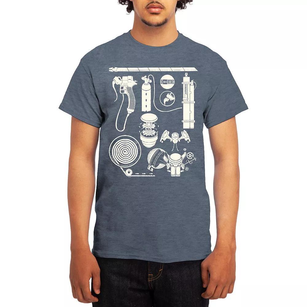 Men's Attack on Titan Ornate Collage Graphic Tee, Boy's, Size: Small, Grey Product Image