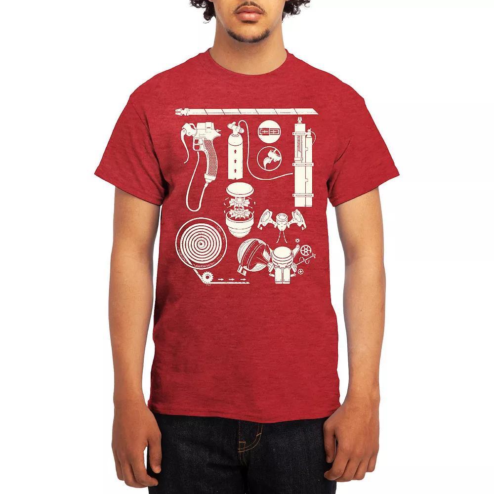 Men's Attack on Titan Ornate Collage Graphic Tee, Boy's, Size: Small, Grey Product Image