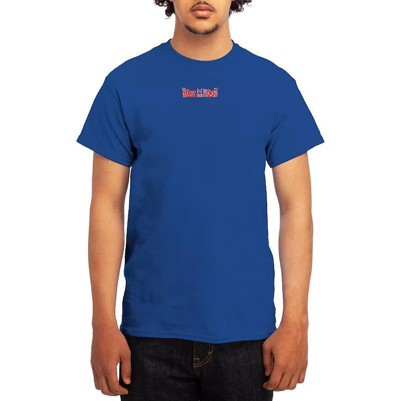 Men's Attack on Titan Alphabet Soup Graphic Tee, Size: Large, Grey Red Product Image