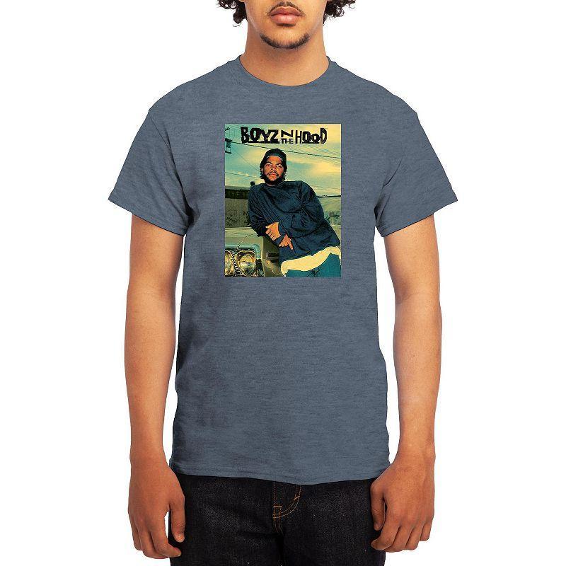 Men's Boyz N' The Hood Doughboy & Car Tinted Graphic Tee, Size: Medium, Ath Grey Product Image