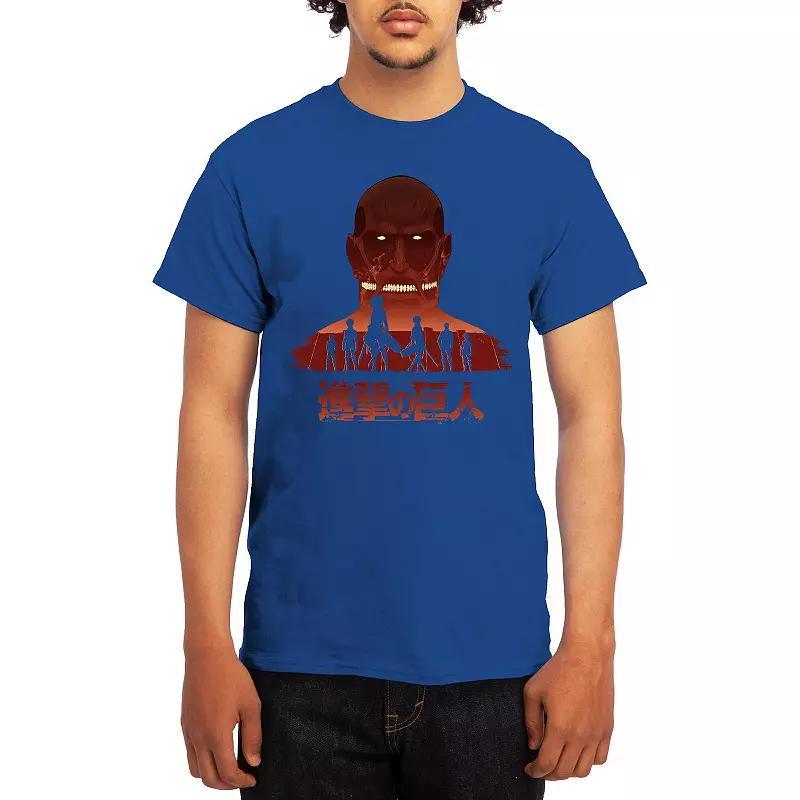 Men's Attack on Titan Eren & Mikasa Tee, Boy's, Size: Small, Green Product Image