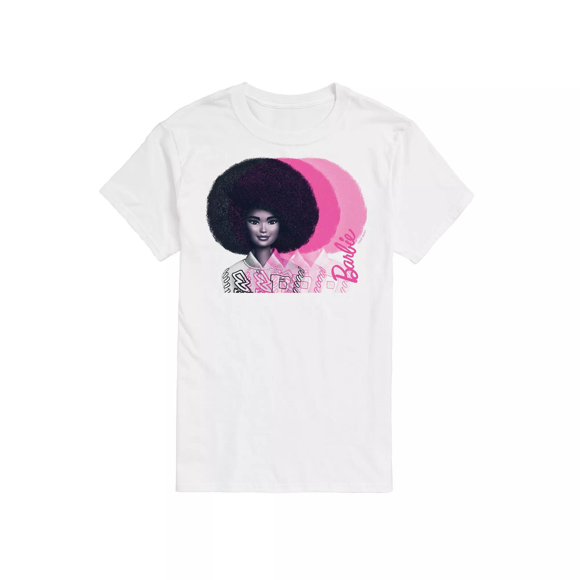 Big & Tall Barbie® Graphic Tee, Men's, Size: Large Tall, White Product Image