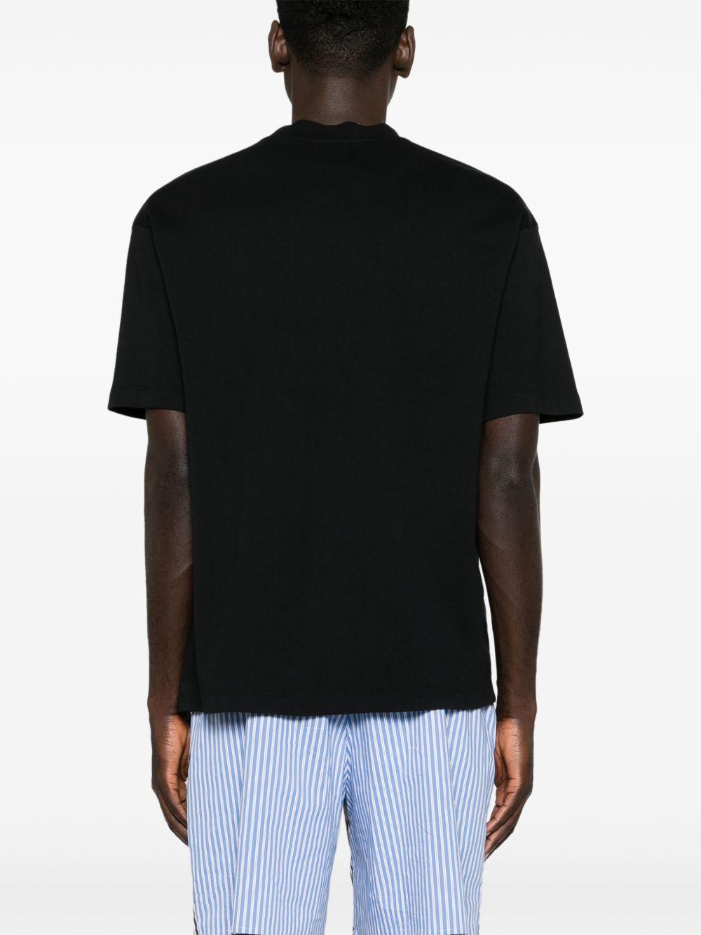 slogan-print cotton T-shirt Product Image