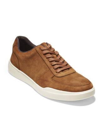 Cole Haan Grand Crosscourt Mens Leather Sneakers Product Image