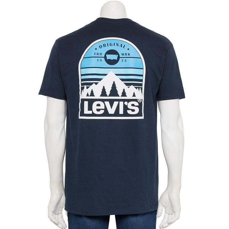Men's Levi's® Classic Graphic Tee, Size: Small, Redwoods Blue Product Image