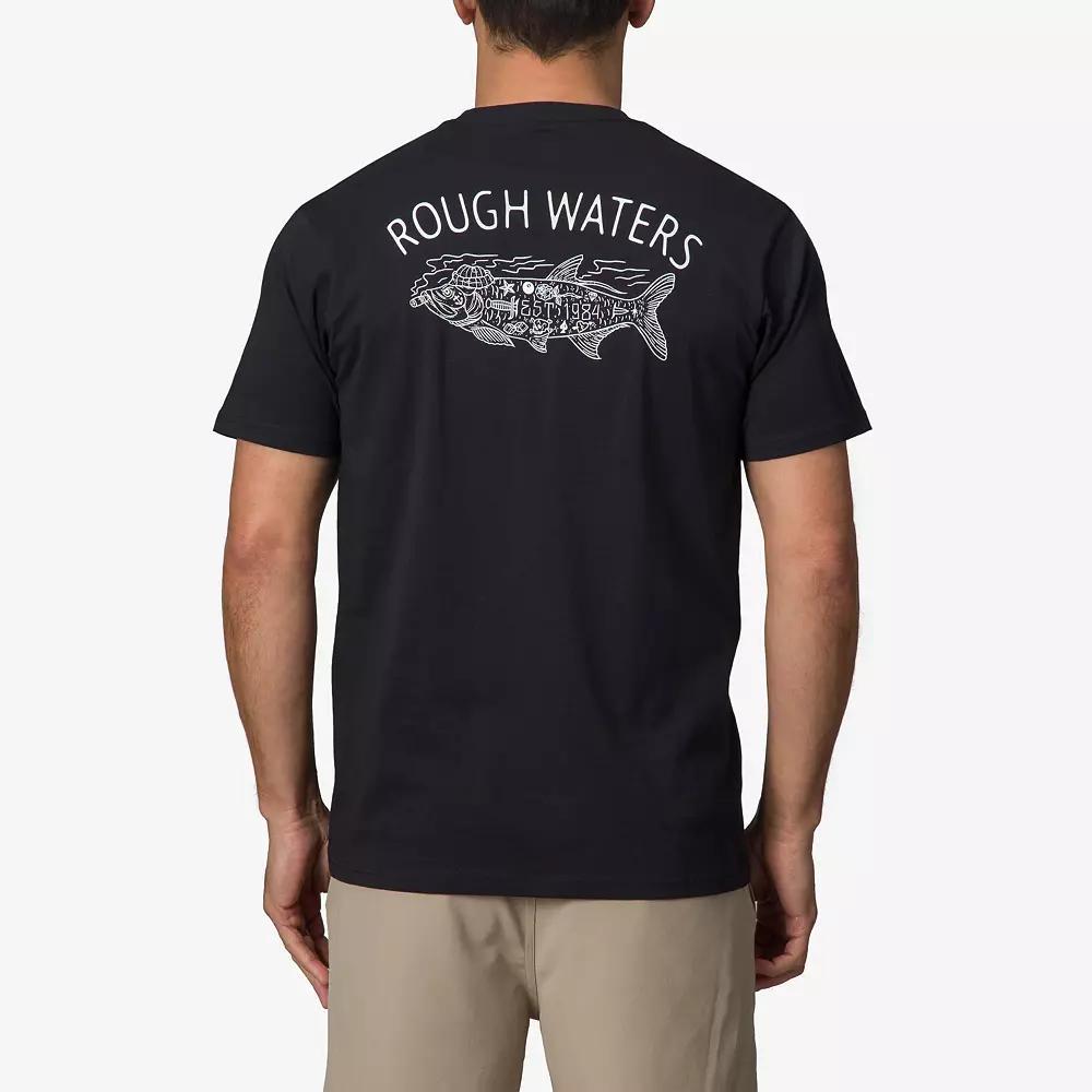 Men's Reef Baja Graphic Tee, Size: Small, Black Product Image