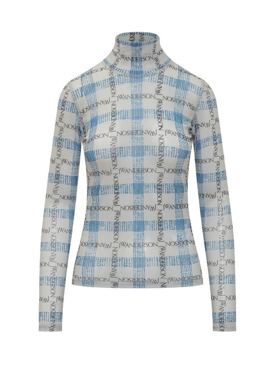 JW ANDERSON Turtleneck Underpinnings In Grey Product Image