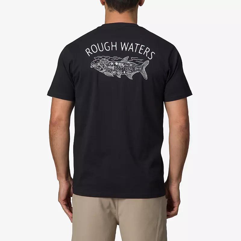 Men's Reef Baja Graphic Tee, Size: Small, Black Product Image