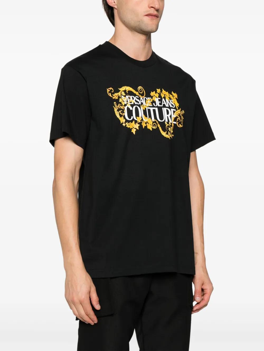logo-print cotton T-shirt Product Image