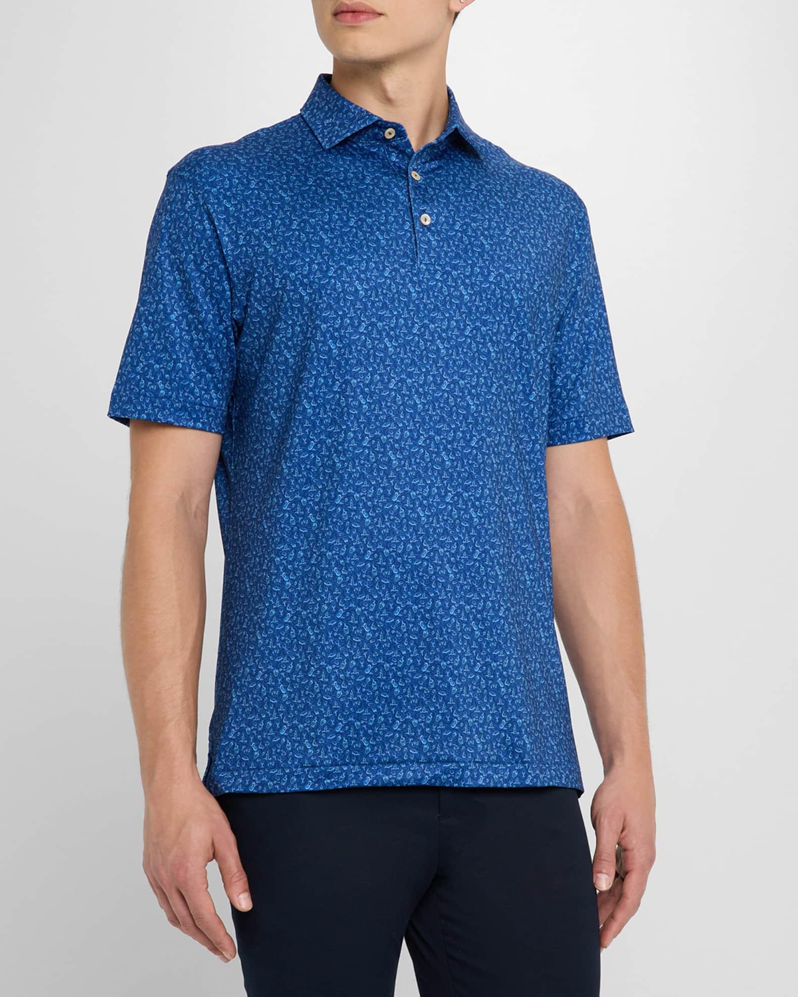 Men's Wine Country Performance Jersey Polo Shirt Product Image