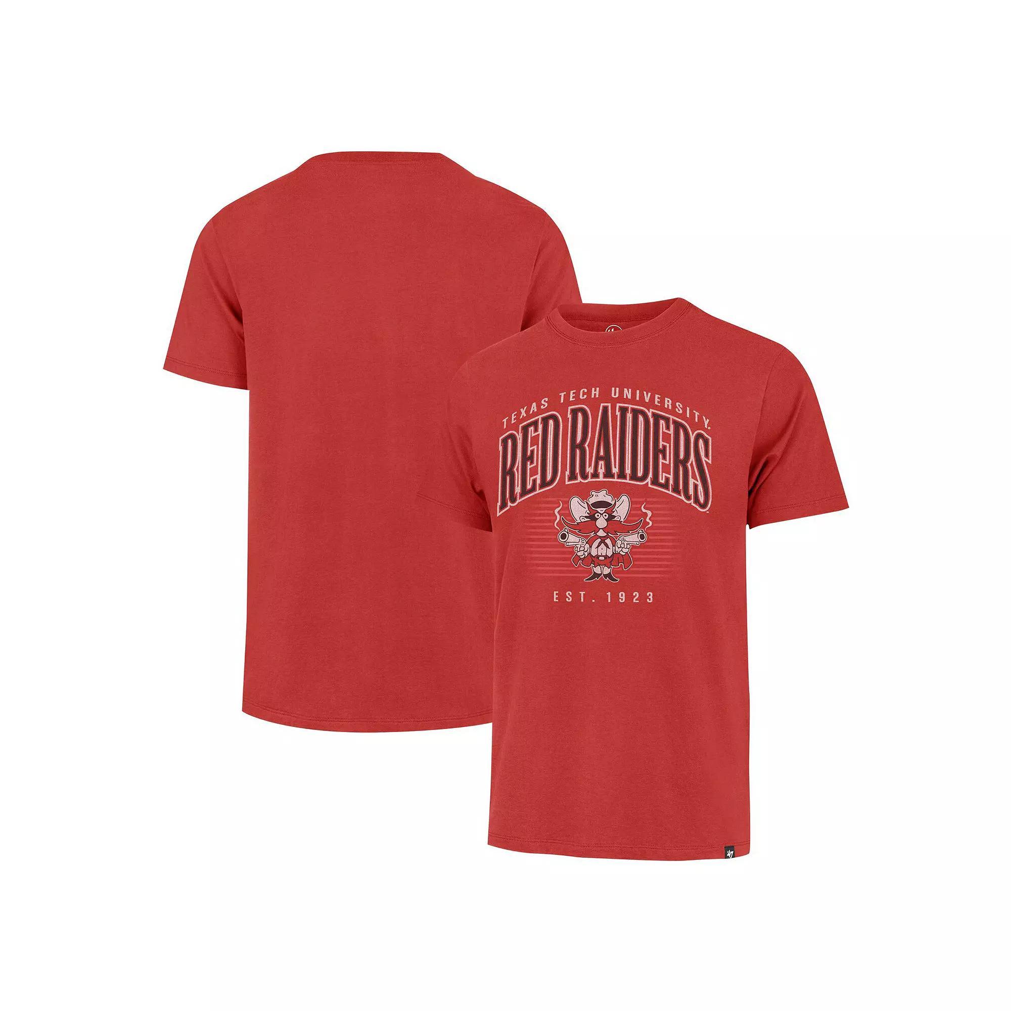 Men's '47 Maroon Arkansas Razorbacks Double Header Franklin T-Shirt, Size: Large, Red Product Image