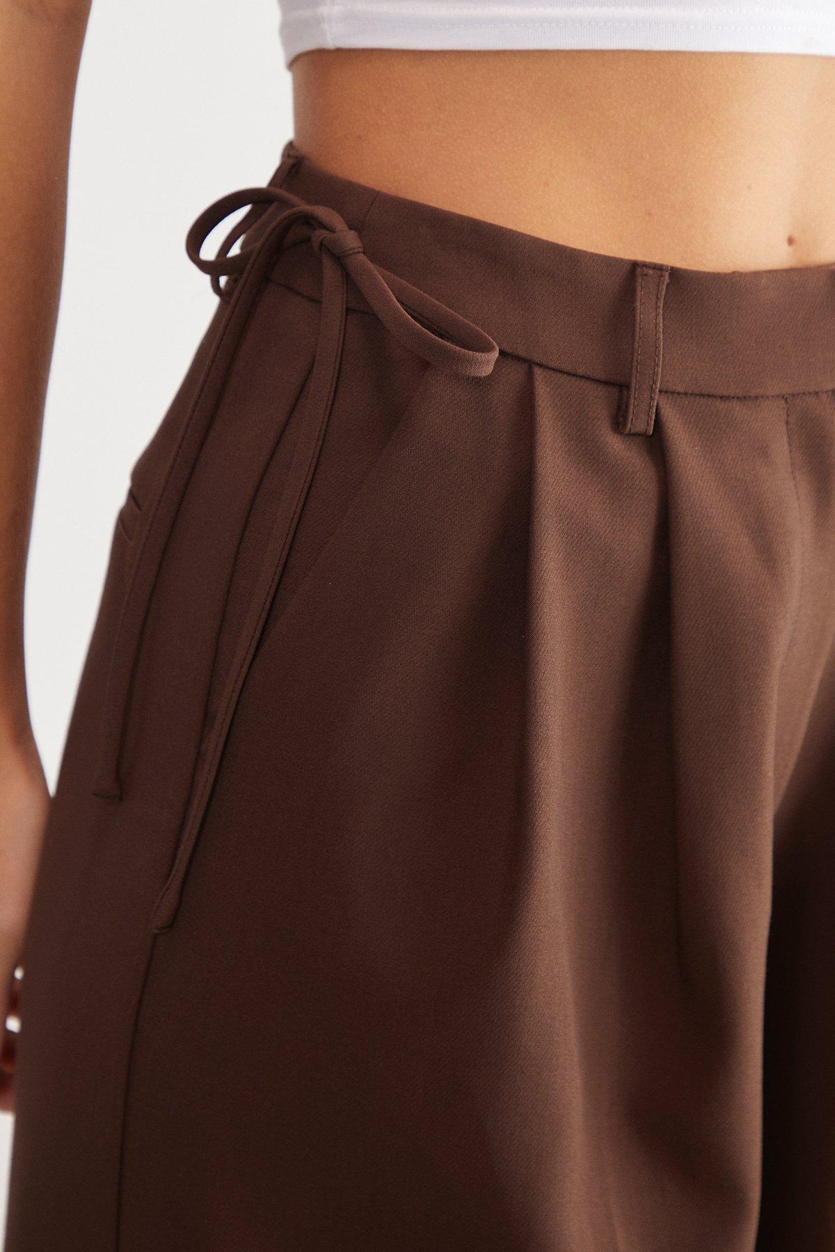 Premium Tailored Tie Detail Trouser Product Image