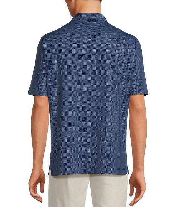 Hart Schaffner Marx Luxury Performance Short Sleeve Scale Print Coatfront Shirt Product Image