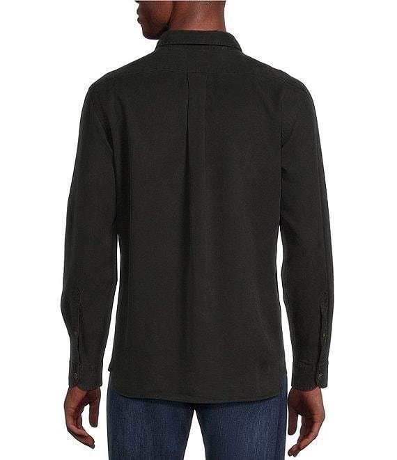Cremieux Blue Label Solid Twill Woven Shirt Product Image
