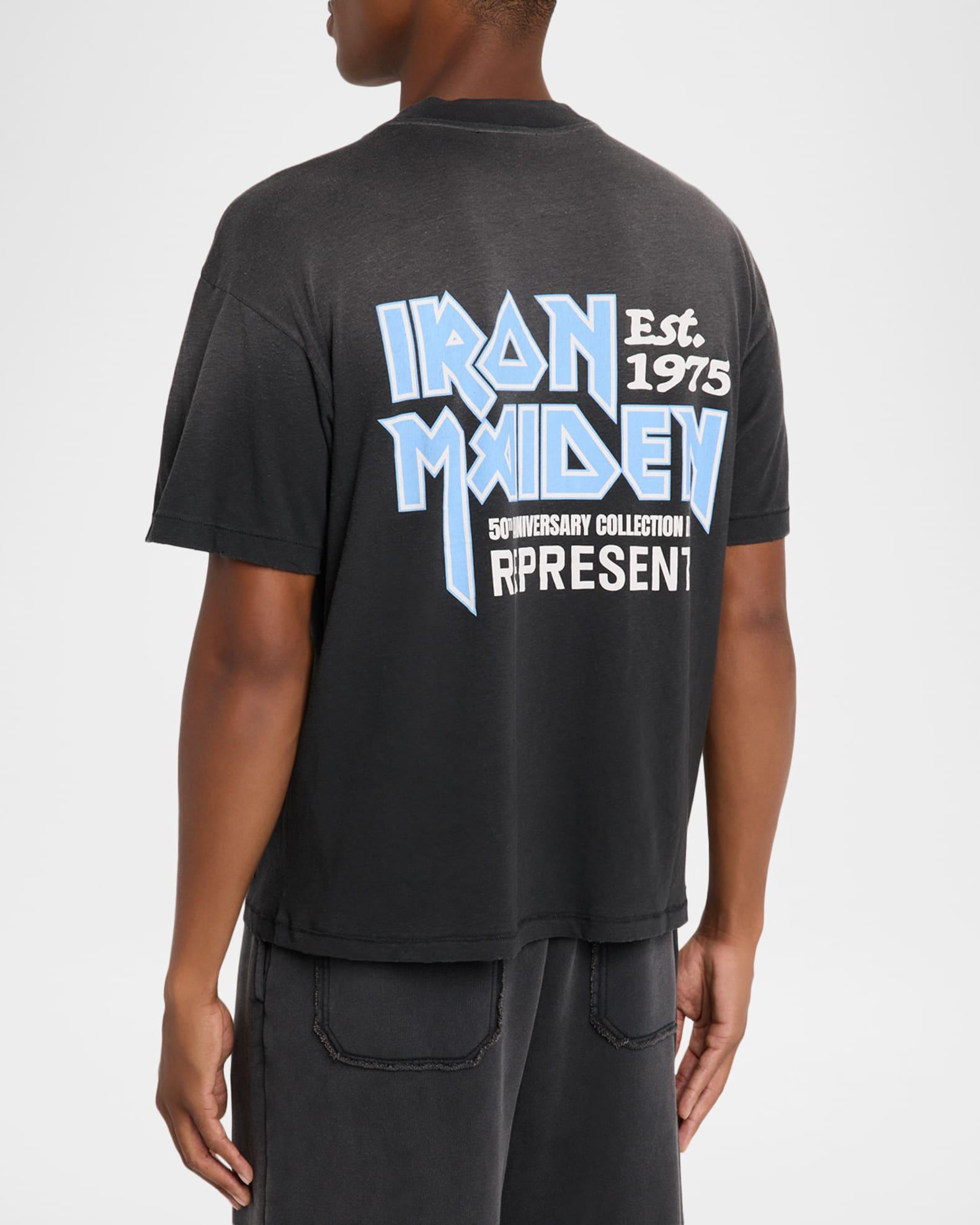 x Iron Maiden Men's Anniversary Graphic T-Shirt Product Image