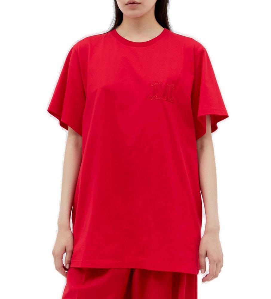 MAX MARA Crewneck Short In Red Product Image