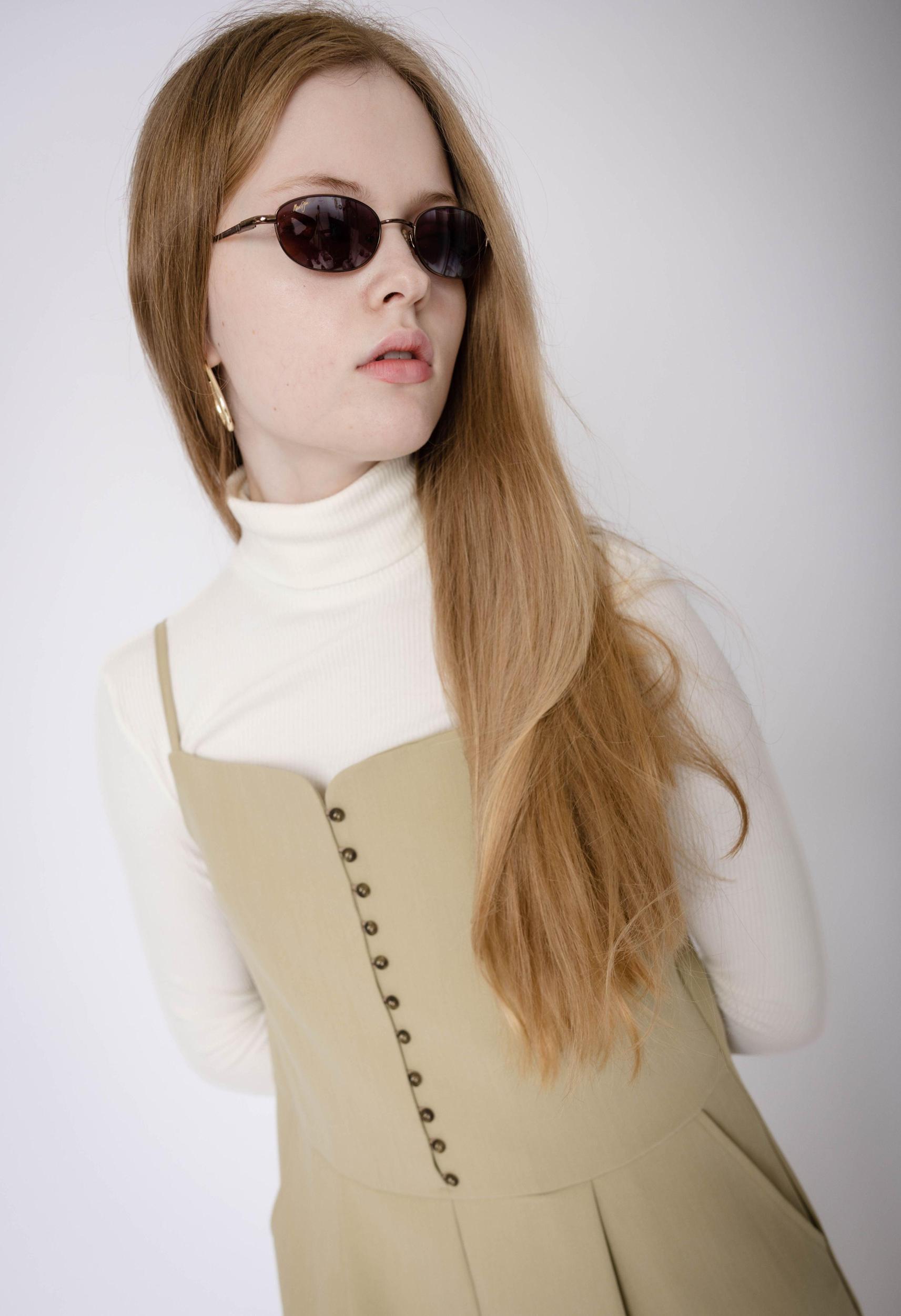 Matilda Dress in Light Olive Product Image