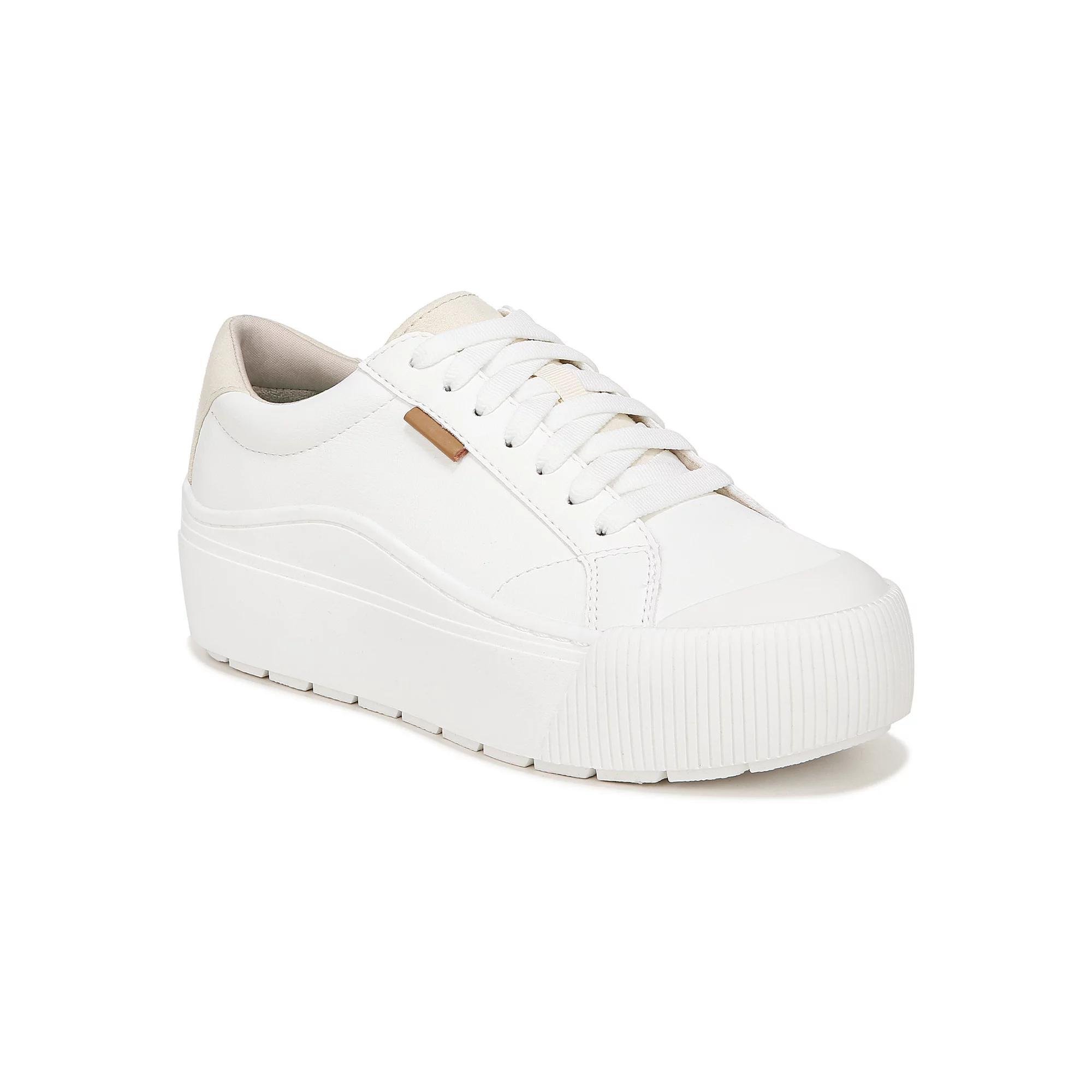 Dr. Scholl'S Time Off Max Women's Lace-Up Sneakers, Size: 9.5, White Product Image