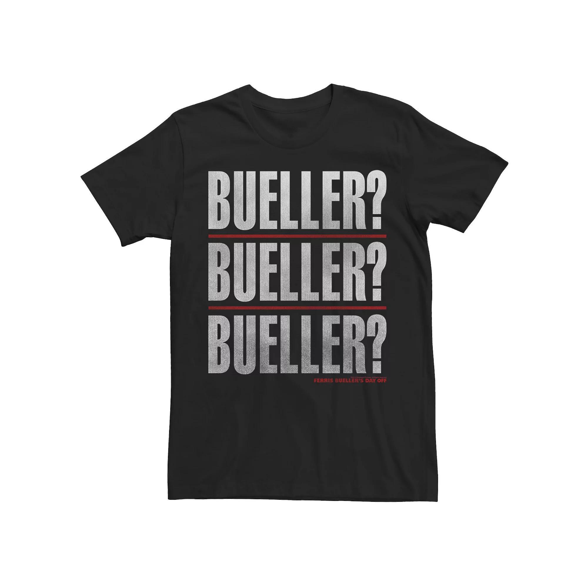 Mens Bueller? Bueller? Bueller? Tee Product Image