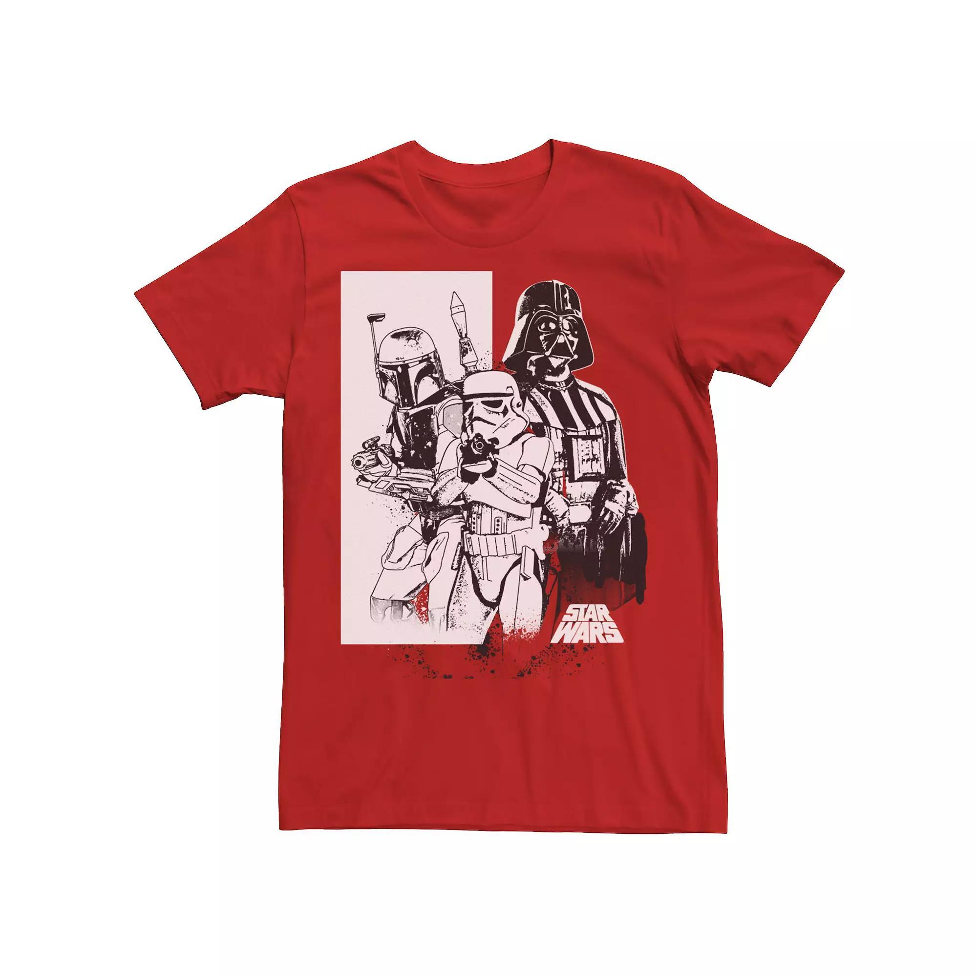 Mens Star Wars Godfathers Three W Logo Graphic Tee Product Image
