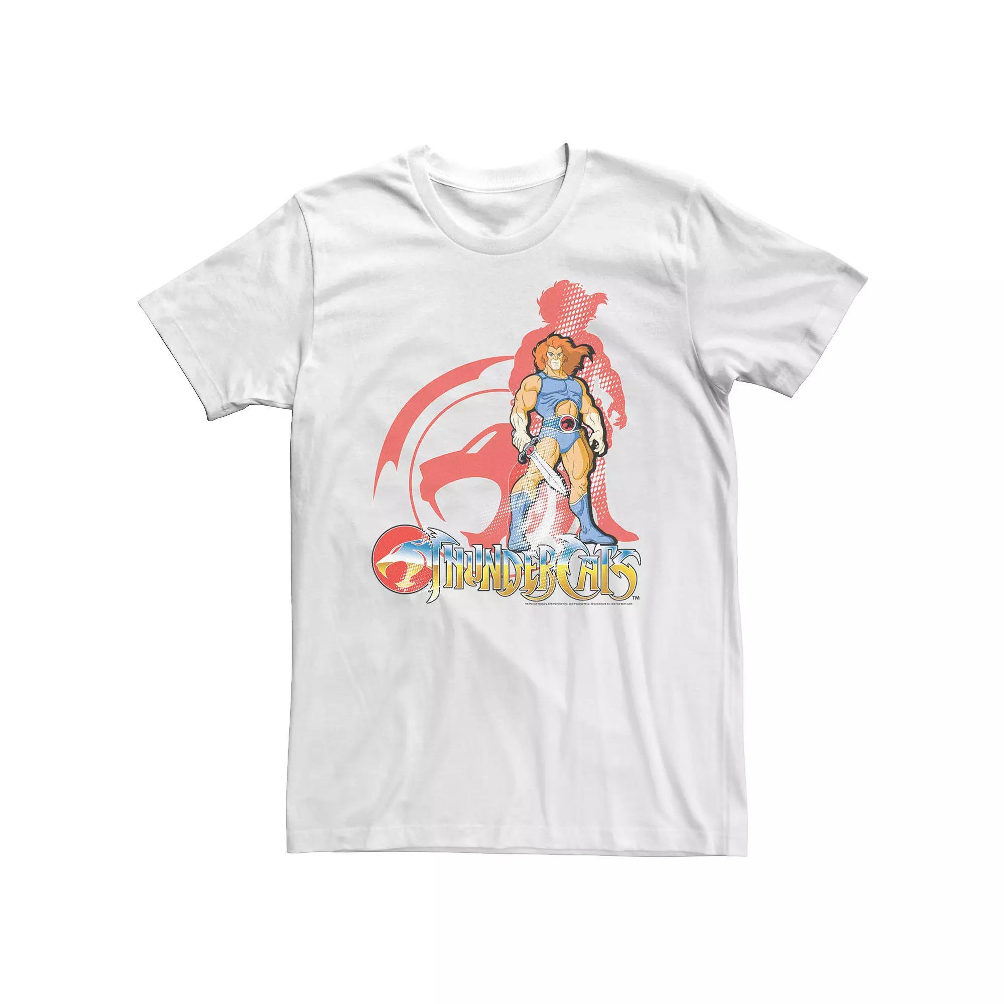 Big & Tall ThunderCats Tygra Big Face Tee, Men's, Size: 3XL, White Product Image
