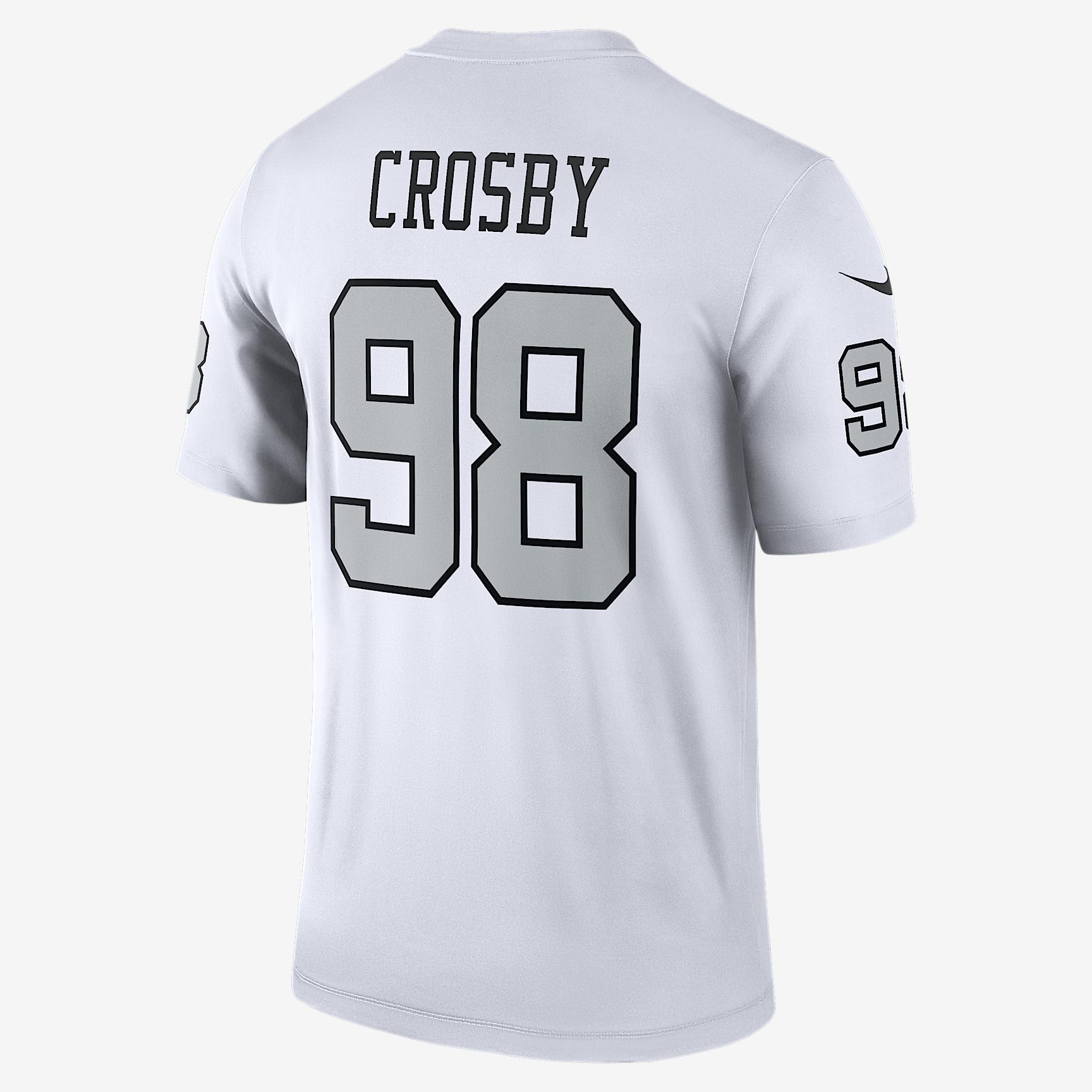 Maxx Crosby Las Vegas Raiders Nike Men's Dri-FIT NFL Legend Jersey Product Image