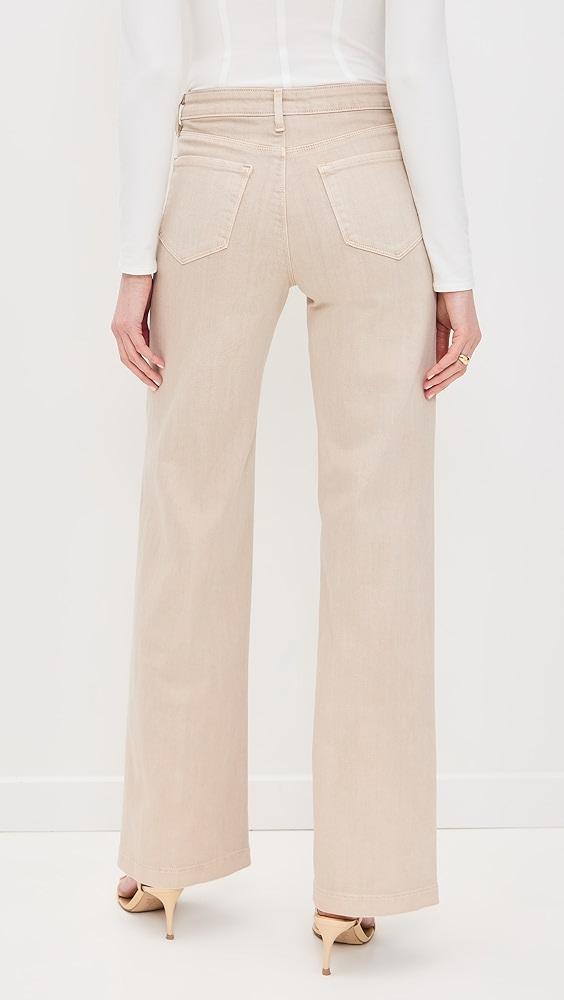 L'AGENCE Clayton High Rise Wide Leg Jeans | Shopbop Product Image