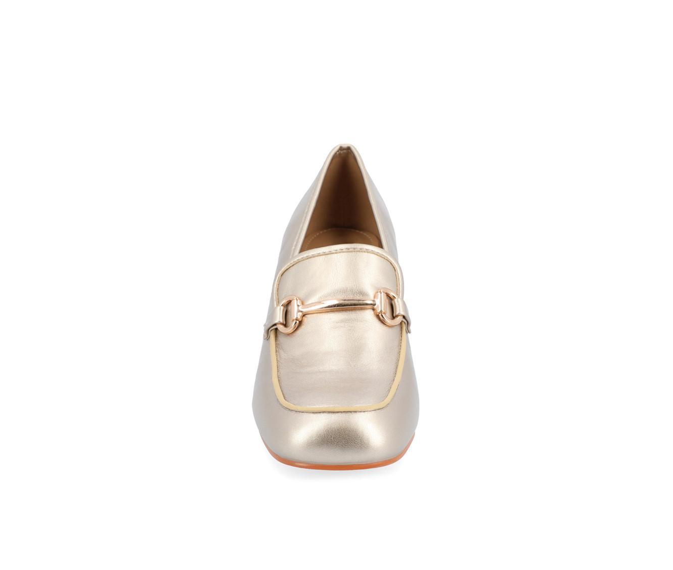Women's Journee Collection Nysaa Block Heel Loafers Product Image