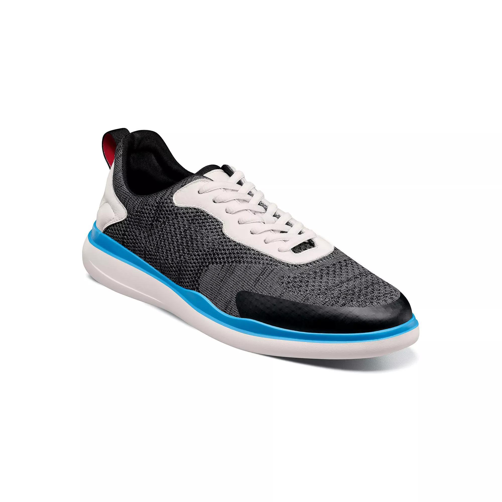 Stacy Adams Maxson Men's Moc Toe Lace Up Sneakers, Size: 10, Black Team Product Image