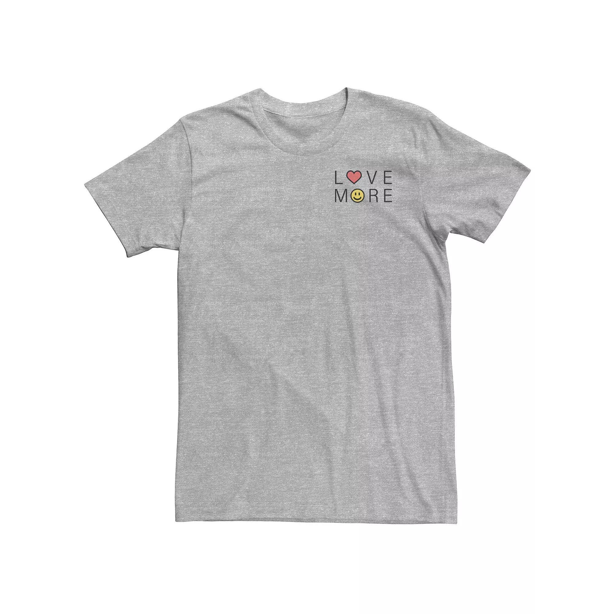 Big & Tall Jurassic Park Velociraptor Clutching Logo Tee, Men's, Size: Large Tall, Athletic Grey Product Image