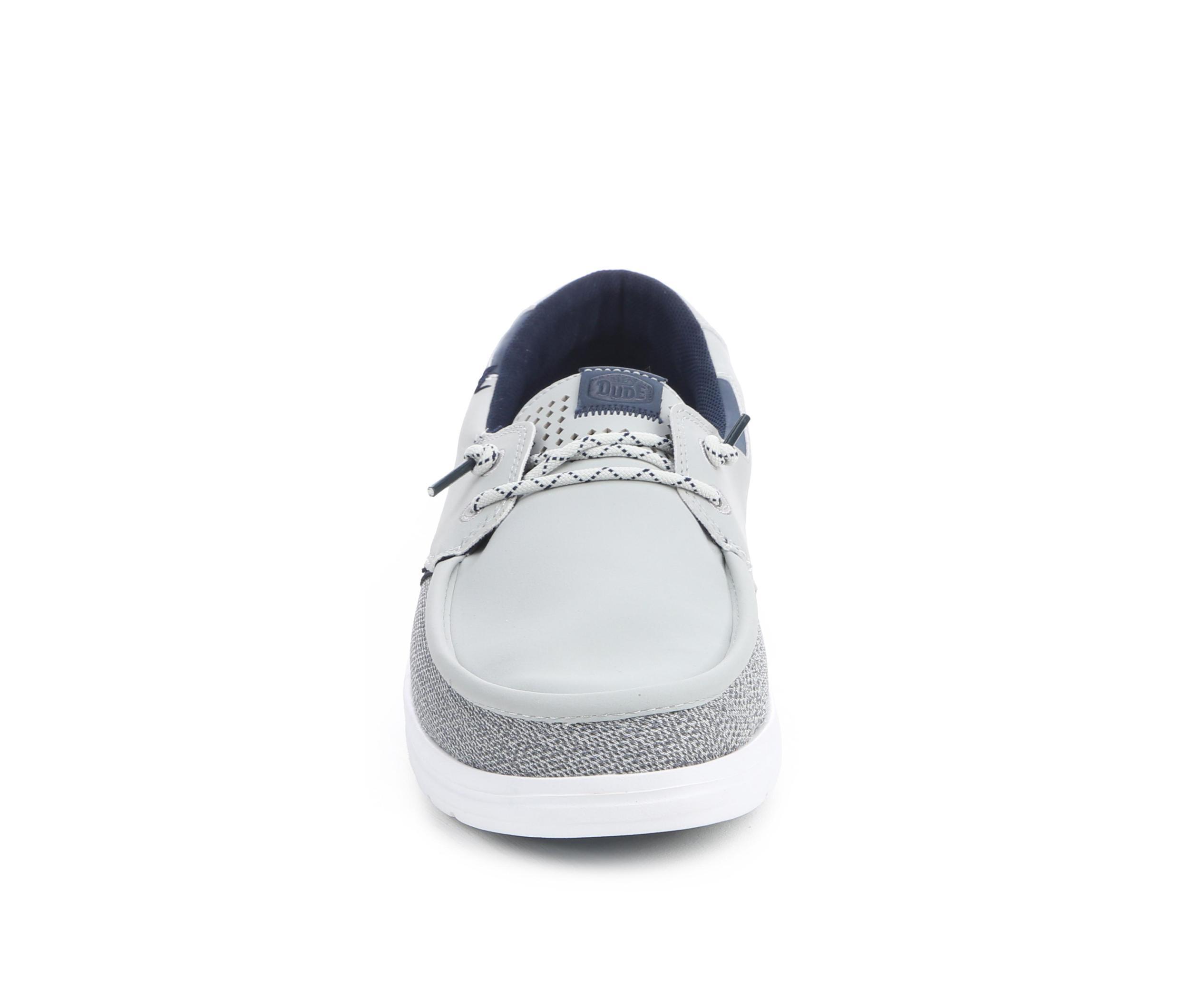 Men's HEYDUDE Welsh Grip Classic Mesh Boat Shoes Product Image