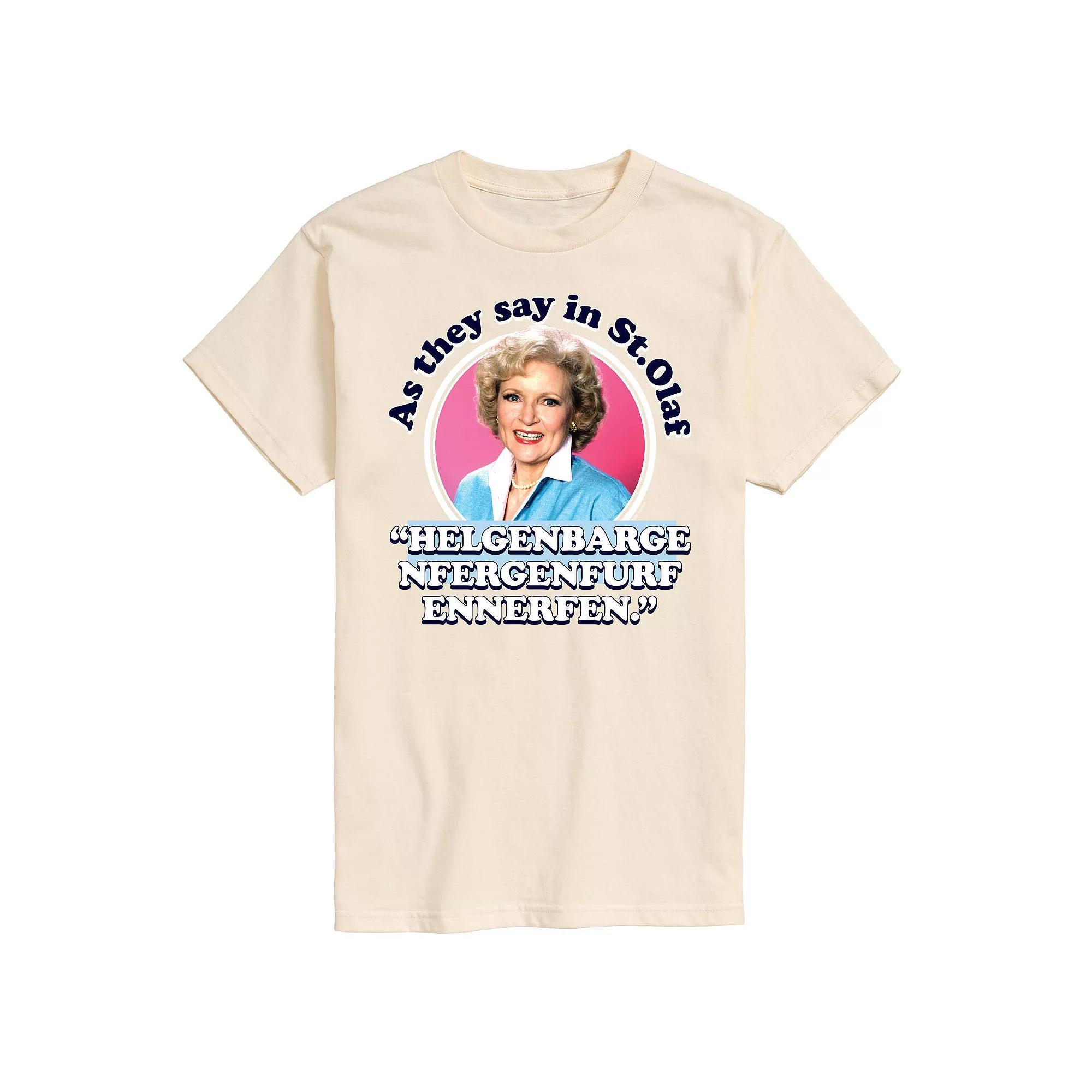 Mens Golden Girls As We Say In St Olaf Tee Product Image
