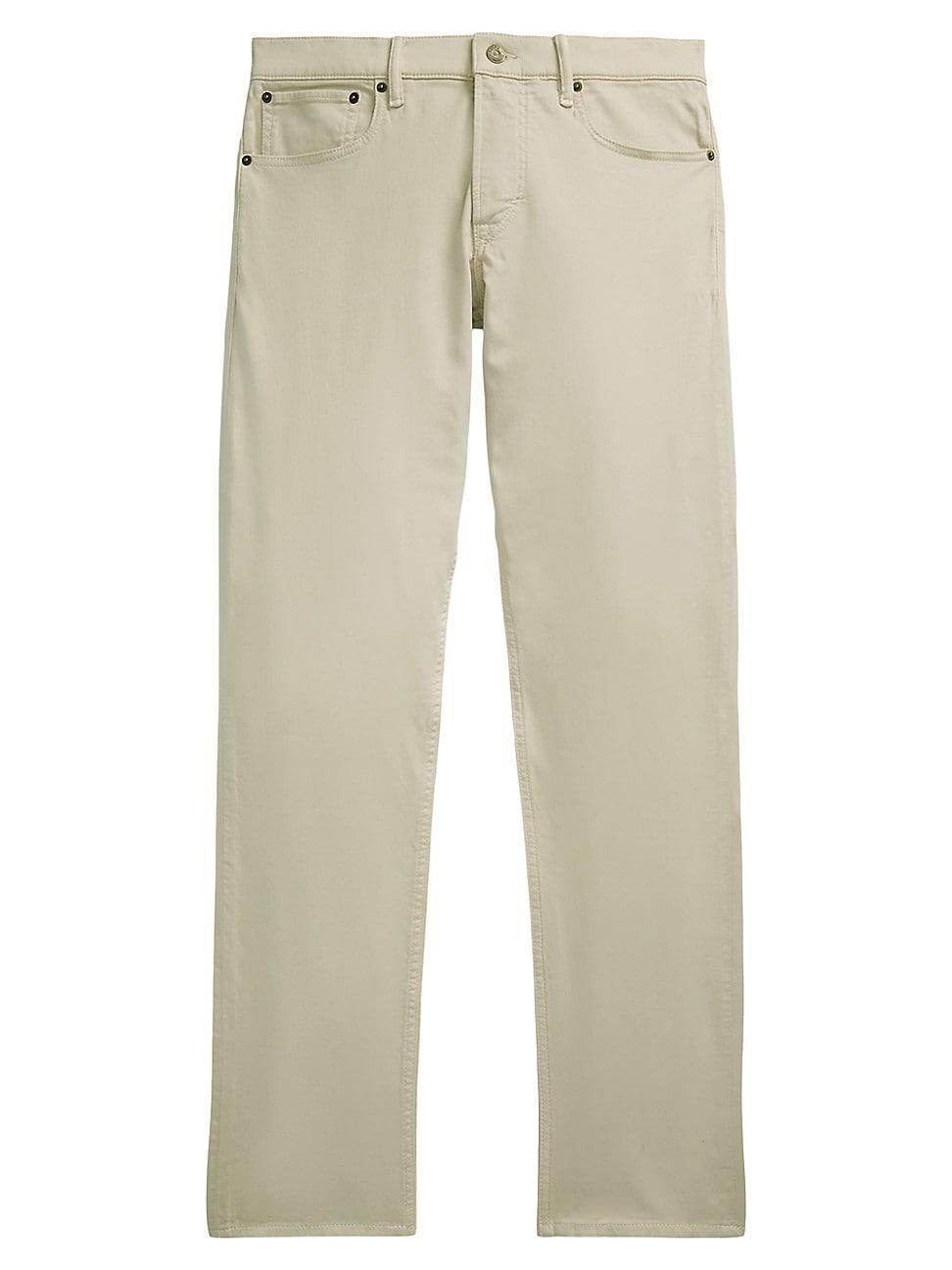 Mens Lightweight Cotton 5-Pocket Pants Product Image