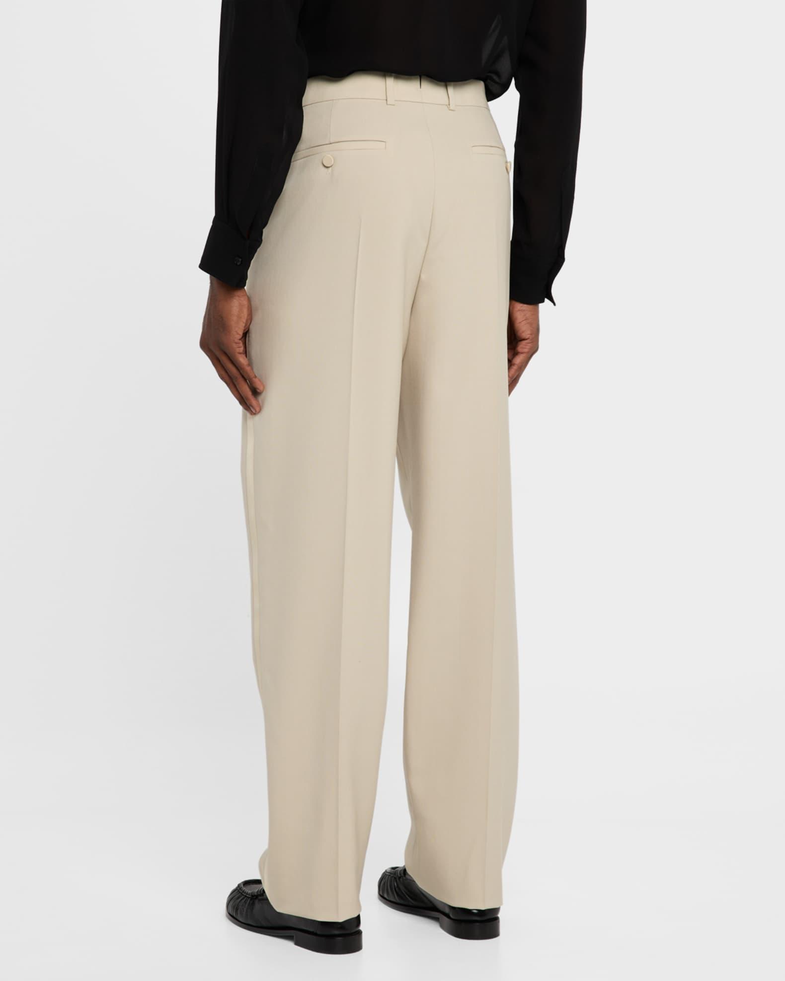 Mens Pleated Tuxedo Pants Product Image