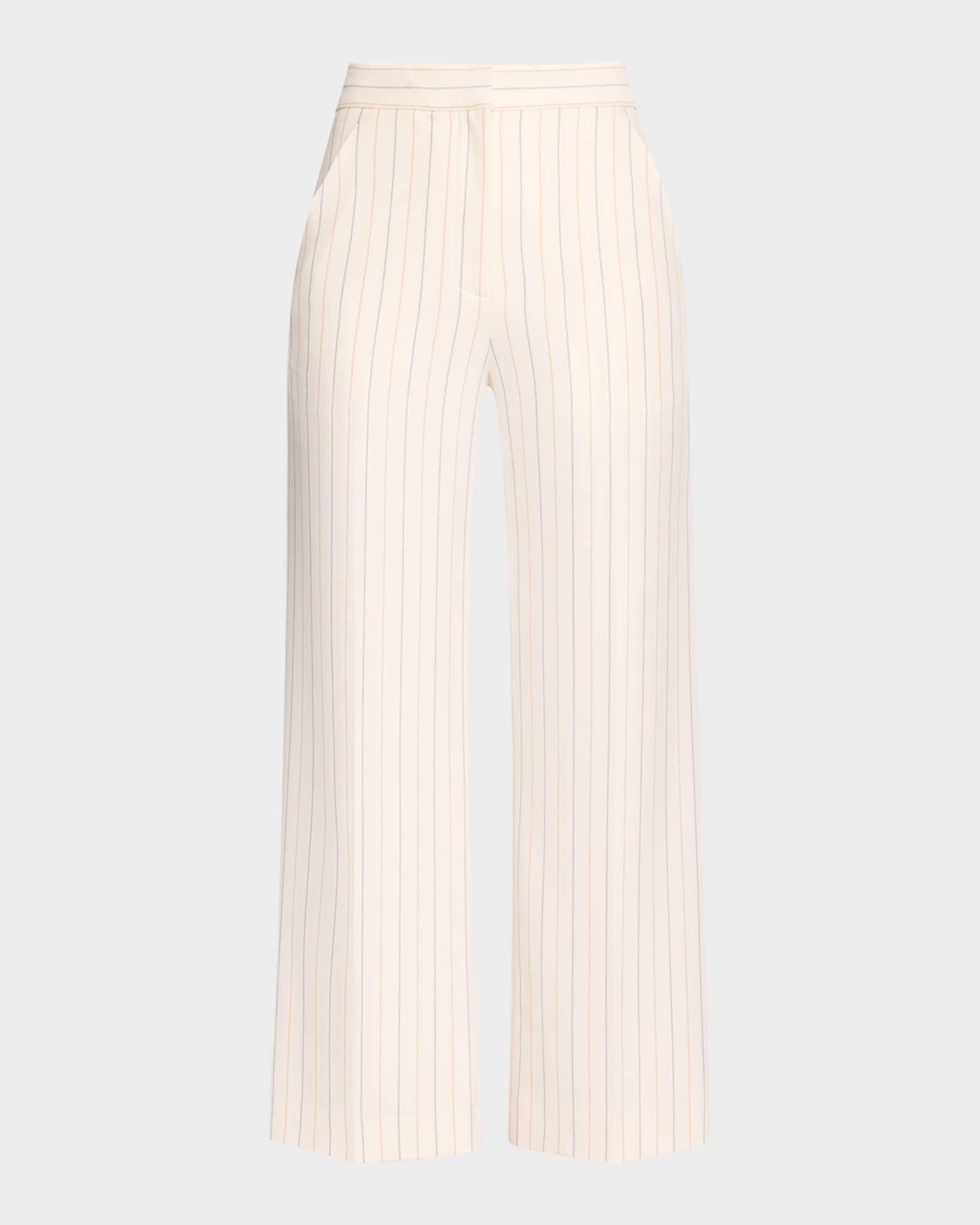 Brixton Pinstripe Wide-Leg Pants Product Image