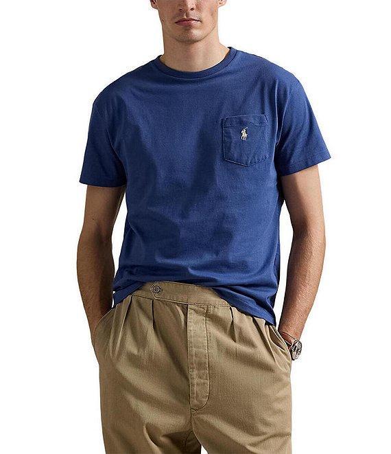 Polo Ralph Lauren Classic Fit Jersey Short Sleeve Pocket T-Shirt Product Image