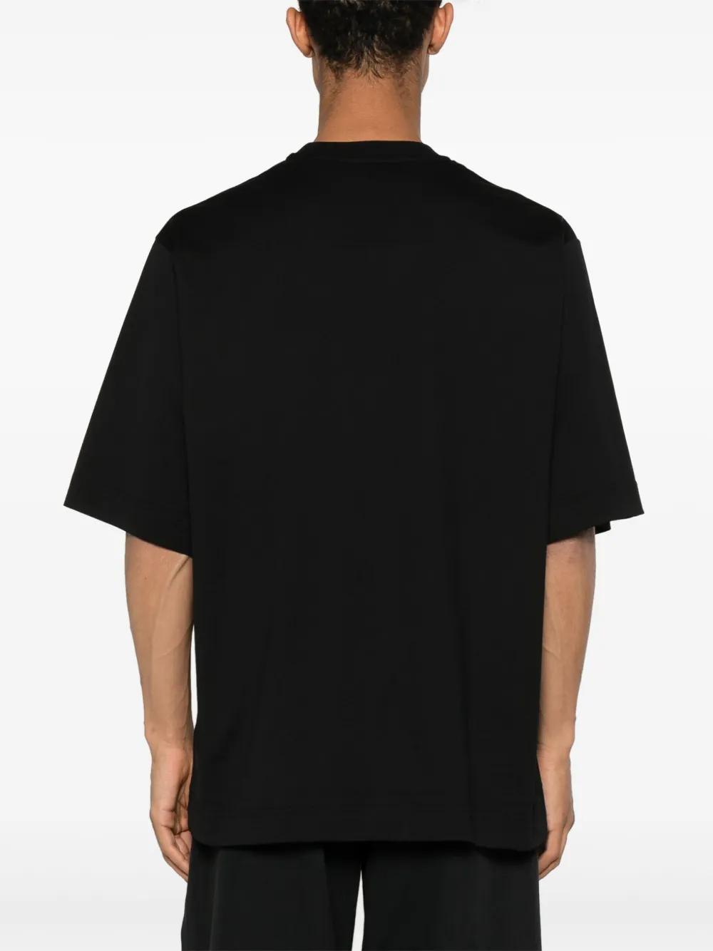 4G-motif cotton T-shirt Product Image