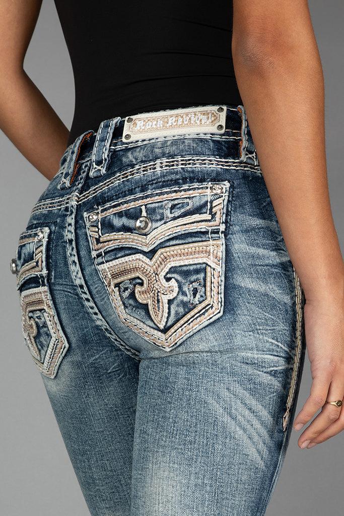 Edaline Straight Jeans Product Image