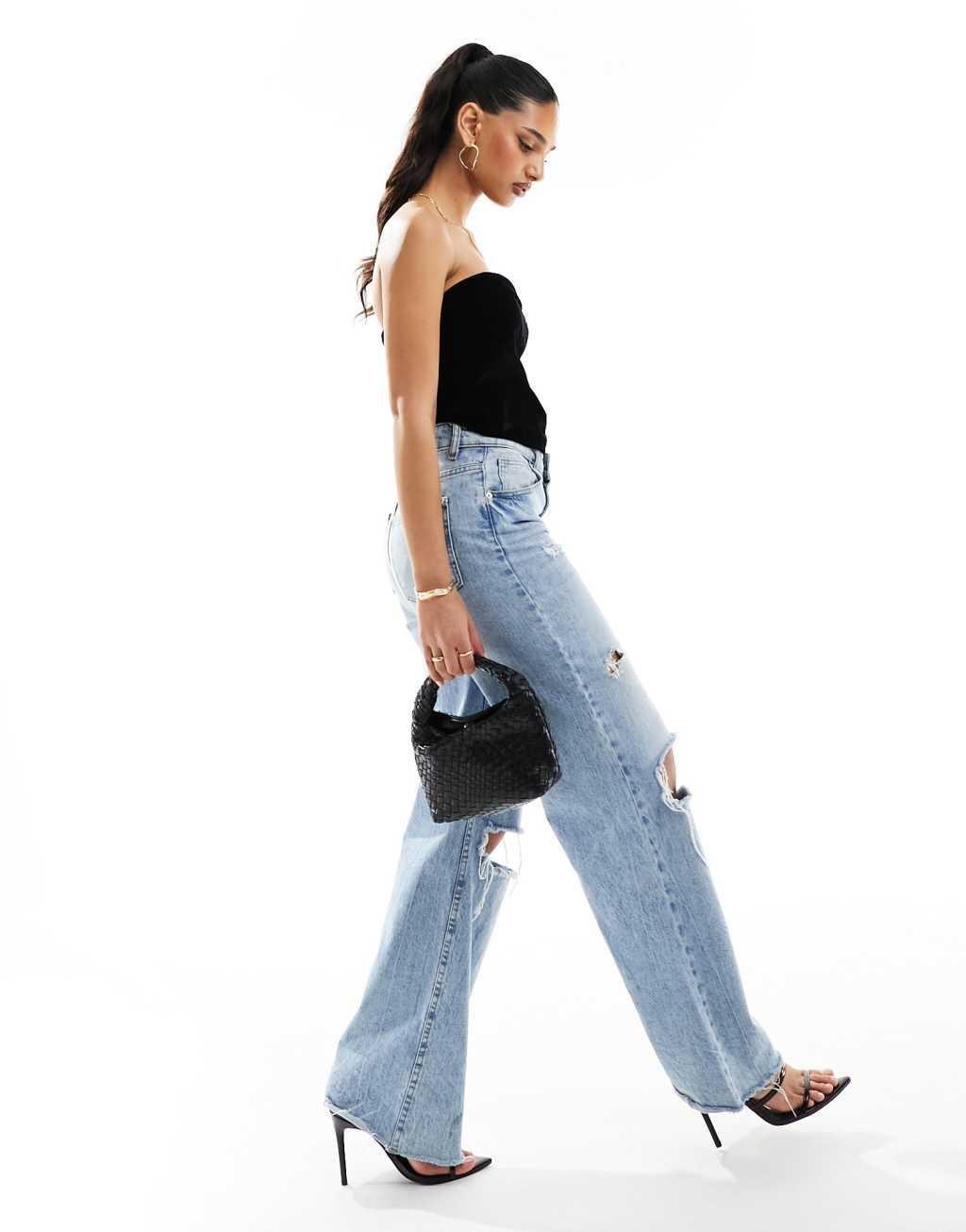 ASOS DESIGN corset bandeau Product Image