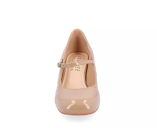 Journee Tru Comfort Foam™ Okenna Women's Heels, Size: 9 Wide, Beige Product Image