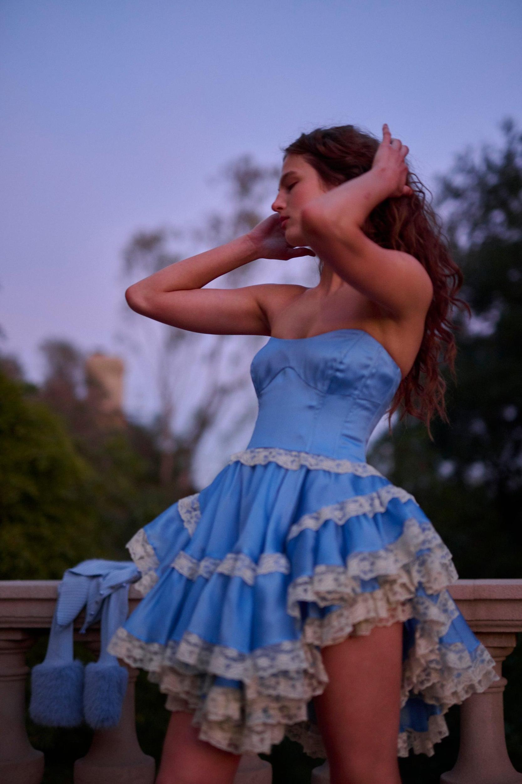 The Robin's Egg Center Stage Dress Product Image