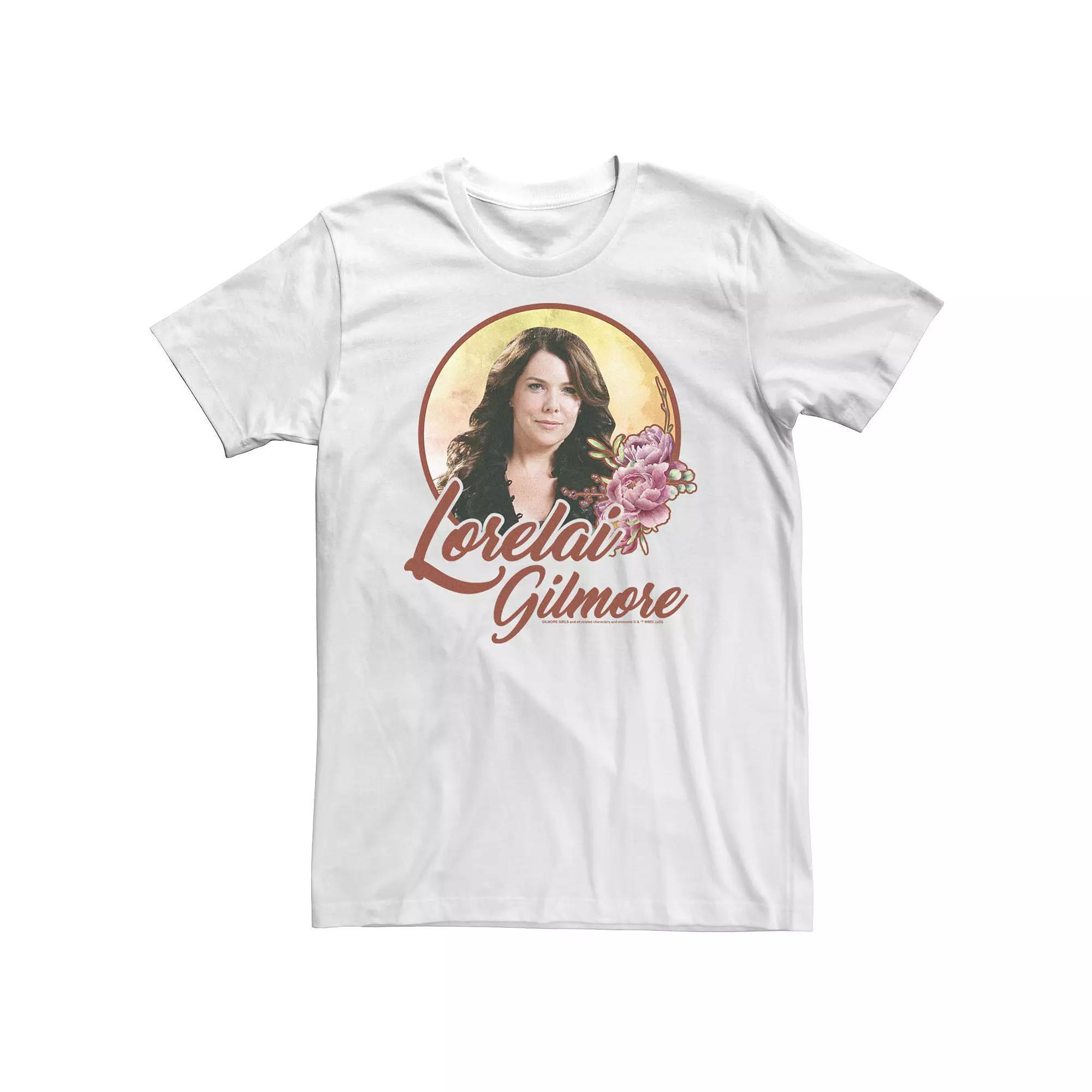 Big & Tall Gilmore Girls Lorelai Gilmore Portrait Tee, Men's, Size: 4XL, White Product Image